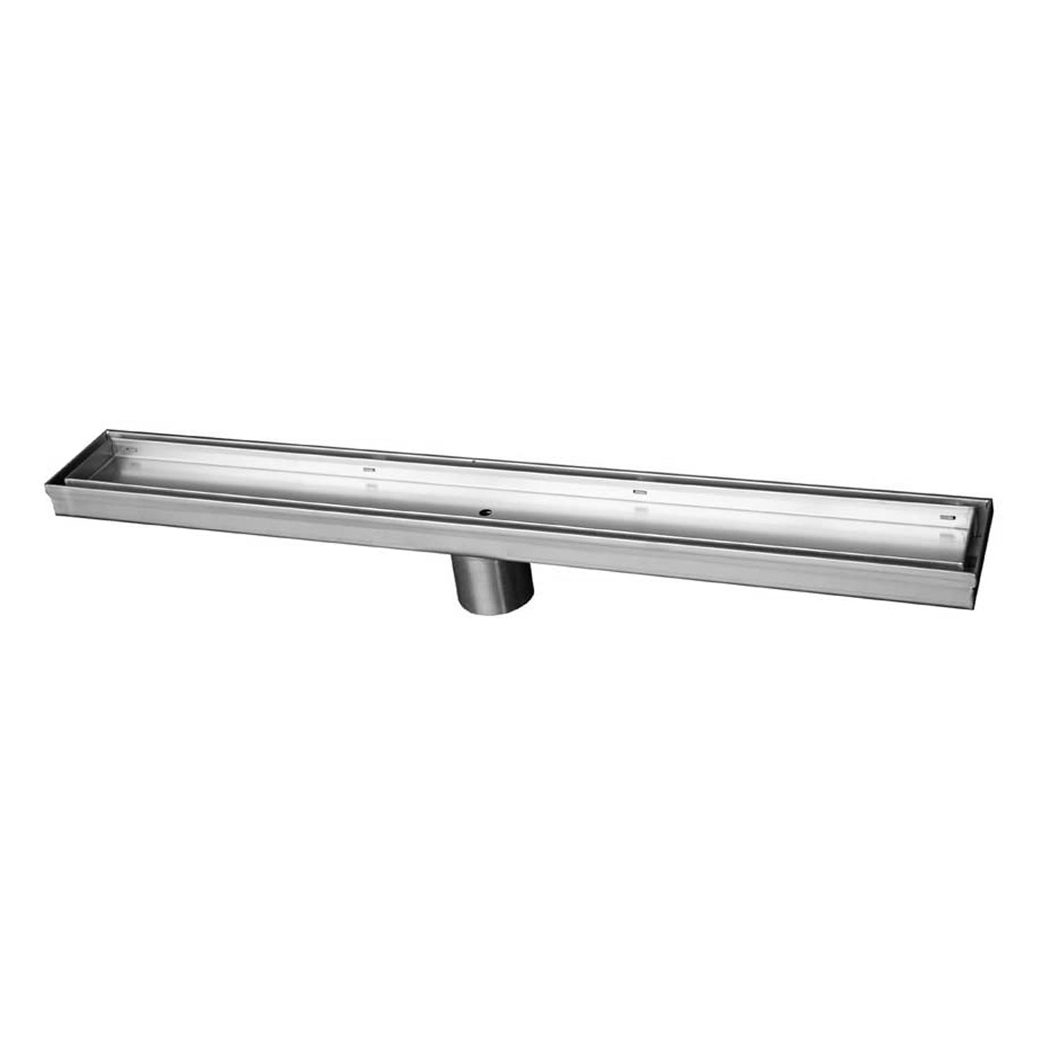 Naiture Brushed Stainless Steel Tile-in Linear Linear Shower Drain